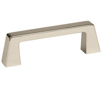 Amerock, Blackrock, 3" Straight Pull, Polished Nickel