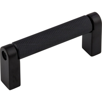 Top Knobs, Bar Pulls, Amwell, 3" Straight Pull, Flat Black - alt view