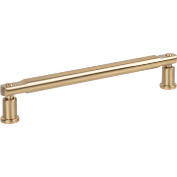 Atlas Homewares, Everitt, 6 5/16" (160mm) Bar Pull, Warm Brass - alt view 1