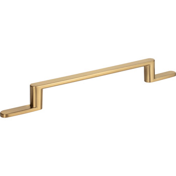 Atlas Homewares, Alaire, 6 5/16" (160mm) Straight Pull, Warm Brass - alt view