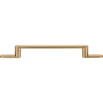 Atlas Homewares, Alaire, 6 5/16" (160mm) Straight Pull, Warm Brass