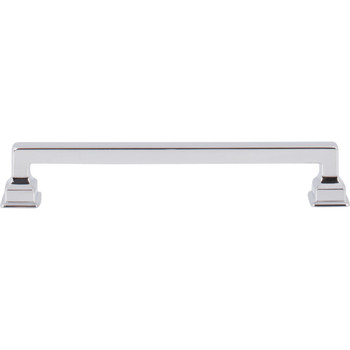 Atlas Homewares, Erika, 6 5/16" (160mm) Straight Pull, Polished Chrome