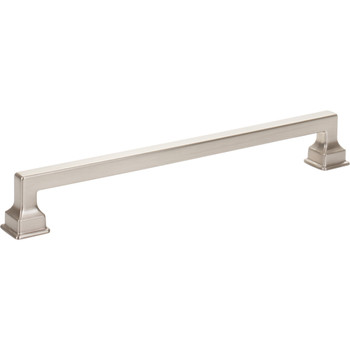 Atlas Homewares, Erika, 7 9/16" (192mm) Straight Pull, Brushed Nickel - alt view