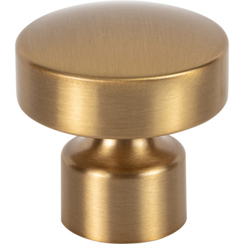 Atlas Homewares, Lennox, 1 1/4" Round Knob Warm Brass