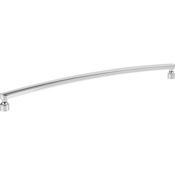 Atlas Homewares, Lennox, 12" (305mm) Curved Pull, Polished Chrome - alt view