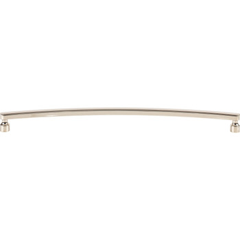 Atlas Homewares, Lennox, 12" (305mm) Curved Pull, Polished Nickel