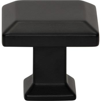 Atlas Homewares, Sweetbriar Lane, 1 1/4" Square Knob, Matte Black