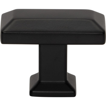 Atlas Homewares, Sweetbriar Lane, 1 3/8" Rectangle Knob, Matte Black