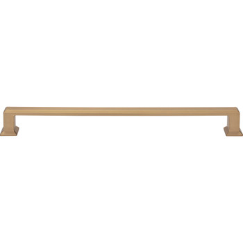 Atlas Homewares, Sweetbriar Lane, 8 13/16" (224mm) Straight Pull, Warm Brass