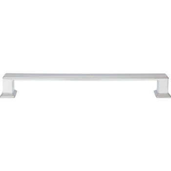 Atlas Homewares, Sweetbriar Lane, 18" Straight Appliance Pull, Polished Chrome