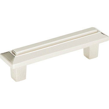 Atlas Homewares, Trocadero, 3" Bar Pull, Polished Nickel - alt view 1