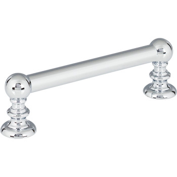 Atlas Homewares, Victoria, 3 3/4" (96mm) Bar Pull, Polished Chrome - alt view