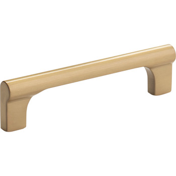 Atlas Homewares, Whittier, 3 3/4" (96mm) Straight Pull, Warm Brass - alt view