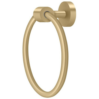 Deltana, BBS Series, 6 1/2" Towel Ring, Brushed Brass