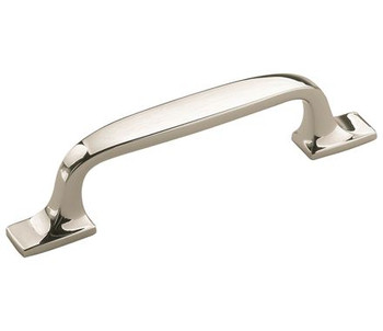 Amerock, Highland Ridge, 3" Straight Pull, Polished Nickel