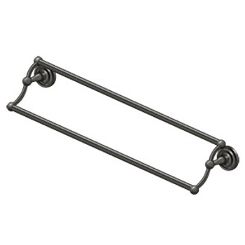 Deltana, R Series, 24" Double Towel Bar, Oil Rubbed Bronze
