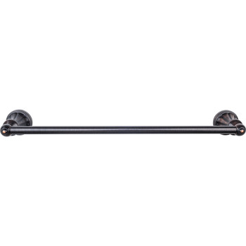 Top Knobs, Hudson Bath, 32 1/4" Towel Bar, Tuscan Bronze