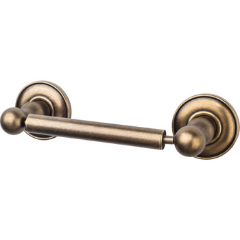 Top Knobs, Edwardian Bath, Tissue Holder Plain Backplate, German Bronze