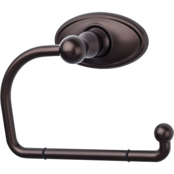 Top Knobs, Edwardian Bath, Tissue Hook Oval Backplate, Oil Rubbed Bronze