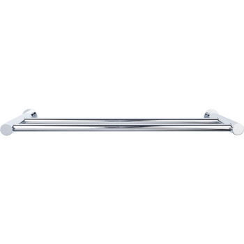 Top Knobs, Hopewell Bath, 25 1/2" Double Towel Bar, Polished Chrome