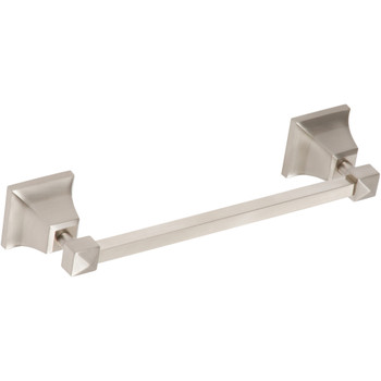 Atlas Homewares, Gratitude, 12" Single Towel Bar, Brushed Nickel