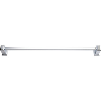 Atlas Homewares, Sutton Place Bath, 24" Single Towel Bar, Polished Chrome