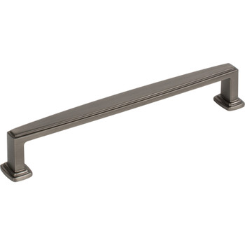 Jeffrey Alexander, Richard, 6 5/16" (160mm) Straight Pull, Brushed Pewter