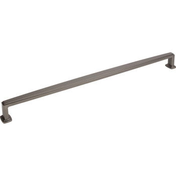 Jeffrey Alexander, Richard, 18" Appliance Pull, Brushed Pewter