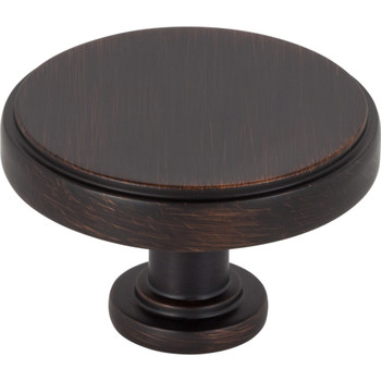 Jeffrey Alexander, Richard, 1 3/4" Round Knob, Brushed Oil Rubbed Bronze