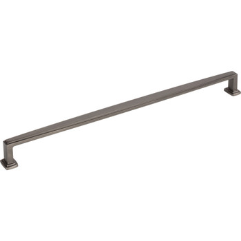 Jeffrey Alexander, Richard, 12" (305mm) Straight Pull, Brushed Pewter