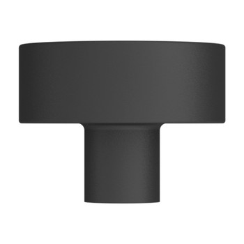 Baldwin, Minneapolis, 1 1/2" Round Knob, Satin Black - alt view 1