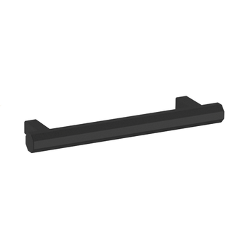 Baldwin, Octagonal, 4" Bar Pull, Satin Black