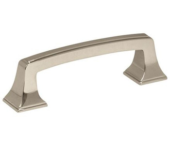 Amerock, Mulholland, 3" Straight Pull, Polished Nickel