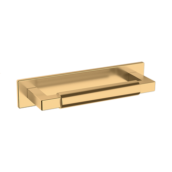 Baldwin, Contemporary, 4" Back Plate, Unlacquered Brass