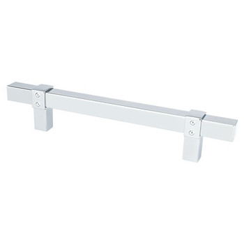 Berenson, Rivet Rebel, 5 1/16" (128mm) Bar Pull, Polished Chrome