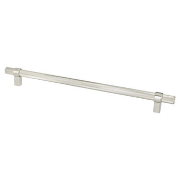 Berenson, Radial Reign, 12" (305mm) Bar Appliance Pull, Brushed Nickel