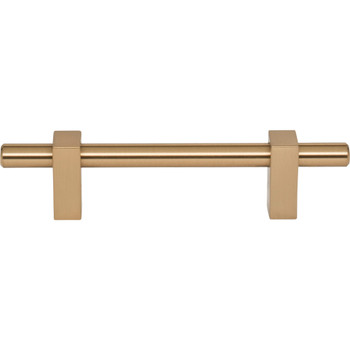 Jeffrey Alexander, Larkin 1, 3 3/4" (96mm) Bar Pull, Satin Bronze - alt image 1