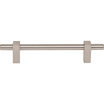 Jeffrey Alexander, Larkin 1, 5 1/16" (128mm) Bar Pull, Satin Nickel - alt image 1