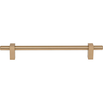 Jeffrey Alexander, Larkin 1, 7 9/16" (192mm) Bar Pull, Satin Bronze - alt image 1