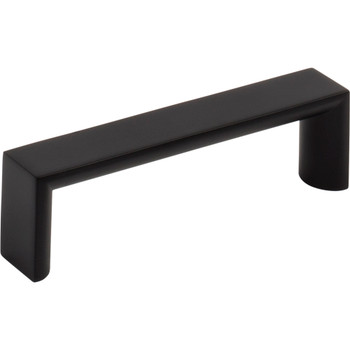 Elements, Walker 1, 3 3/4" (96mm) Straight Pull, Matte Black