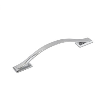 Belwith Hickory, Dover, 5 1/16" (128mm) Curved Pull, Chrome