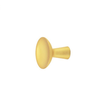 Belwith Hickory, Maven, 2 5/16" Diameter Hook, Brushed Golden Brass Belwith Hickory, Maven, 2 5/16" Diameter Hook, Brushed Golden Brass
