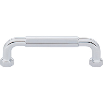 Top Knobs, Coddington, Dustin, 3 3/4" (96mm) Straight Pull, Polished Chrome