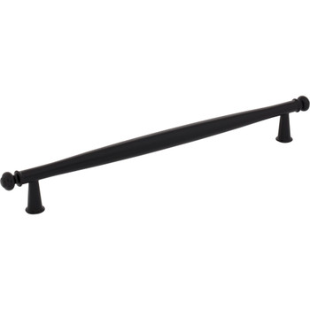 Top Knobs, Coddington, Coddington, 8 13/16" (224mm) Bar Pull, Flat Black - alt view