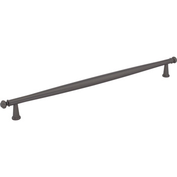 Top Knobs, Coddington, Coddington, 12" (305mm) Bar Pull, Ash Gray - alt view