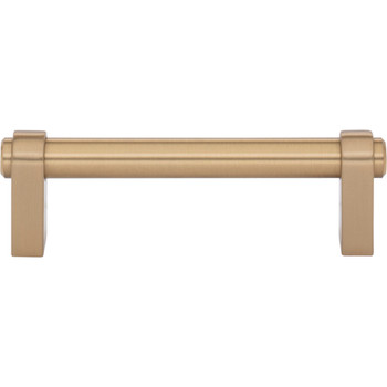 Top Knobs, Coddington, Lawrence, 3 3/4" (96mm) Straight Pull, Honey Bronze