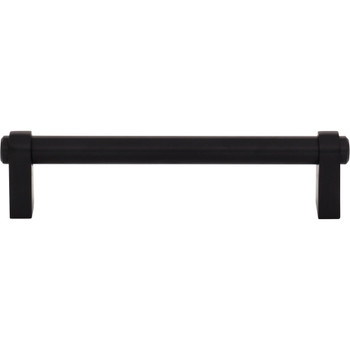 Top Knobs, Coddington, Lawrence, 5 1/16" (128mm) Straight Pull, Flat Black