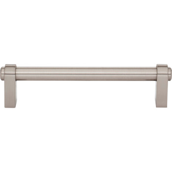 Top Knobs, Coddington, Lawrence, 5 1/16" (128mm) Straight Pull, Brushed Satin Nickel