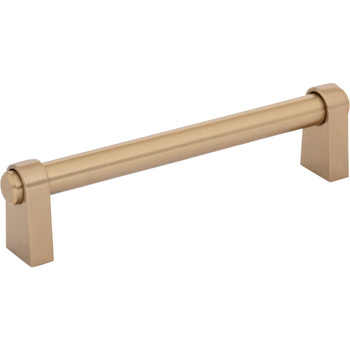 Top Knobs, Coddington, Lawrence, 5 1/16" (128mm) Straight Pull, Honey Bronze - alt view