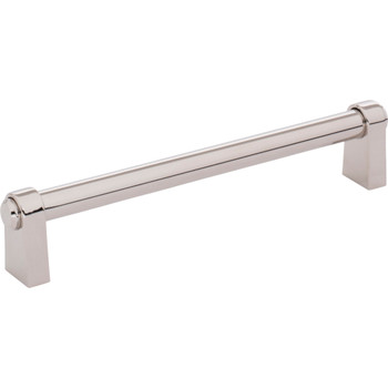 Top Knobs, Coddington, Lawrence, 6 5/16" (160mm) Straight Pull, Polished Nickel - alt view
